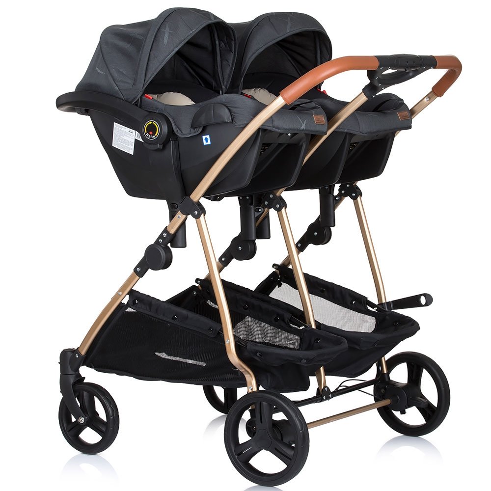 Carucior gemeni Chipolino Duo Smart 3 in 1 raven 5 Carucior gemeni Chipolino Duo Smart 3 in 1 raven - Image 4