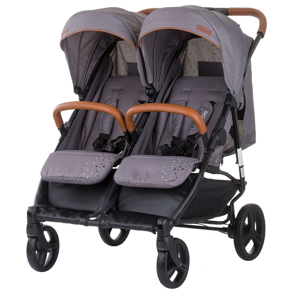 Carucior gemeni Chipolino Passo Doble platinum 2 Carucior gemeni Chipolino Passo Doble platinum