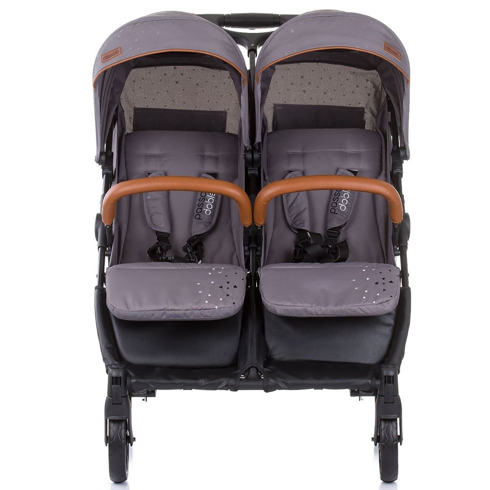 Carucior gemeni Chipolino Passo Doble platinum 4 Carucior gemeni Chipolino Passo Doble platinum - Image 3