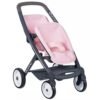 Carucior pentru papusi Smoby Maxi Cosy Quinny Twin roz I Best Buy Babys