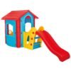 Casuta cu tobogan pentru copii Pilsan Happy House blue I Best Buy Babys