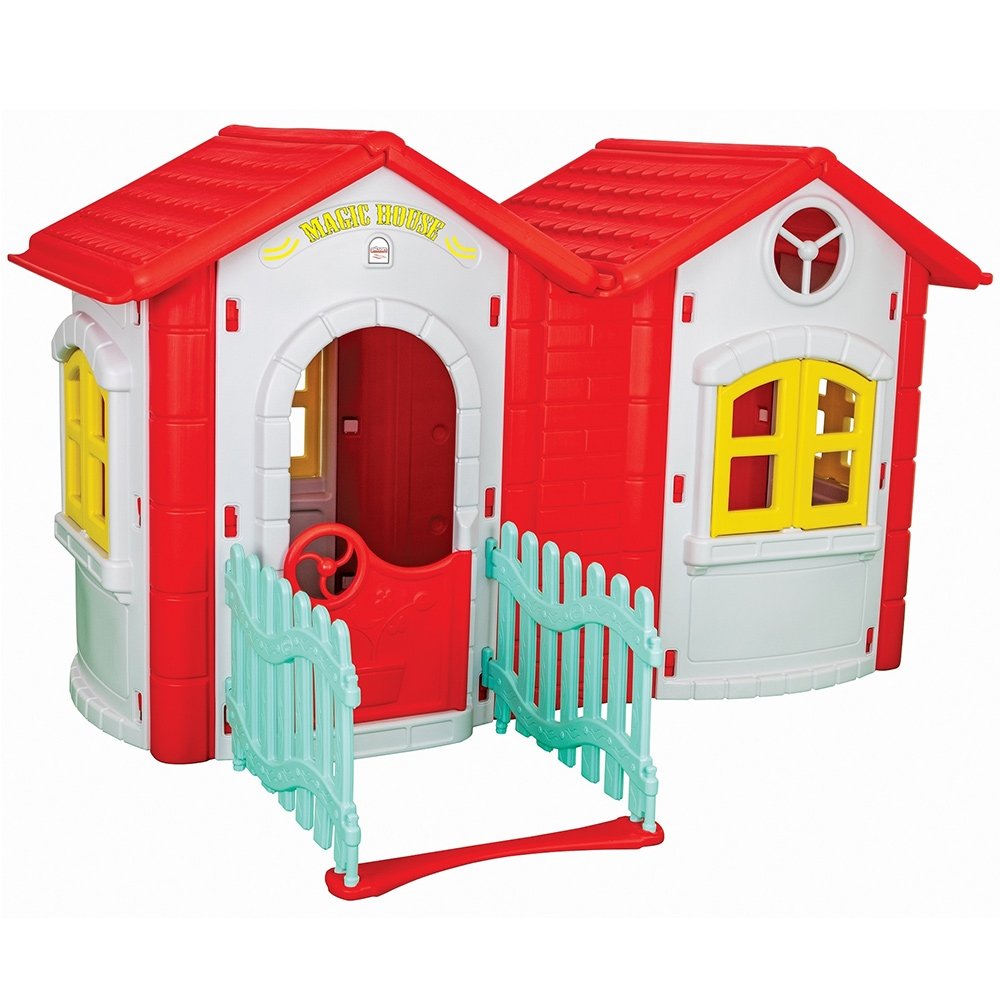 Casuta pentru copii Pilsan Double Magic House grey 2 Casuta pentru copii Pilsan Double Magic House grey