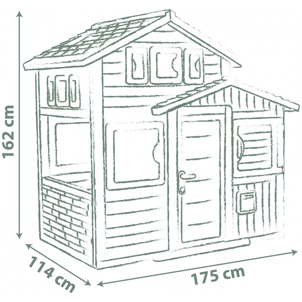 Casuta pentru copii Smoby Life Friends Evo 3 Casuta pentru copii Smoby Life Friends Evo - Image 2
