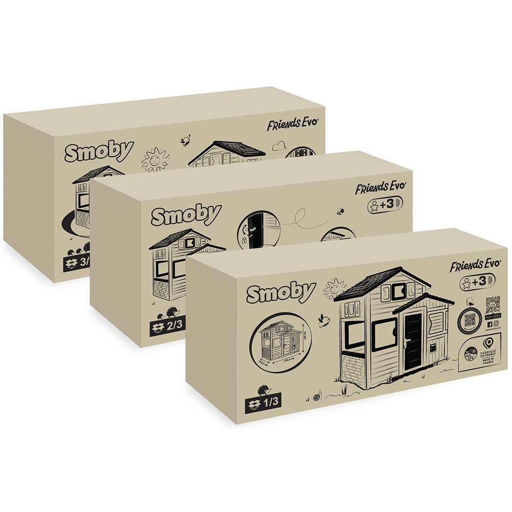 Casuta pentru copii Smoby Neo Friends Evo 5 Casuta pentru copii Smoby Neo Friends Evo - Image 4