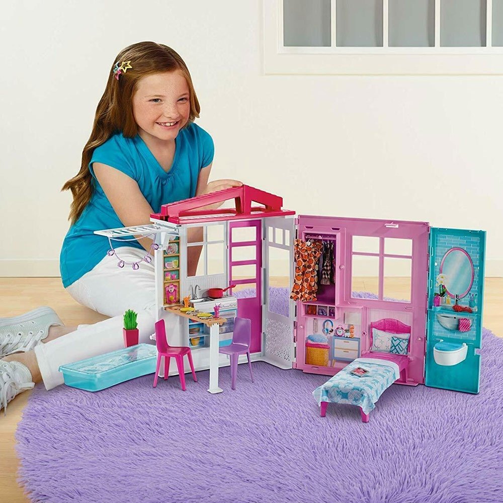 Casuta pentru papusi Barbie by Mattel cu accesorii 5 Casuta pentru papusi Barbie by Mattel cu accesorii - Image 4