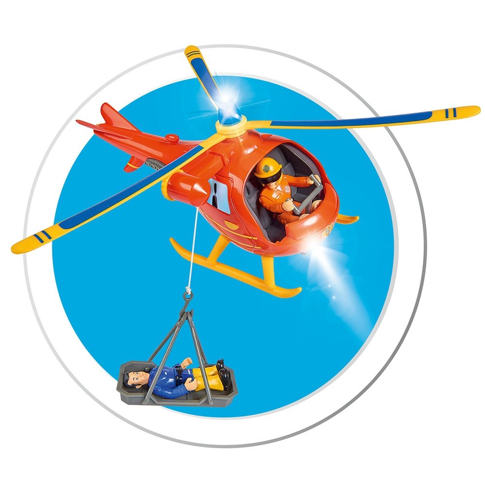 Elicopter electric Simba Fireman Sam Wallaby cu figurina Tom 5 Elicopter electric Simba Fireman Sam Wallaby cu figurina Tom - Image 4