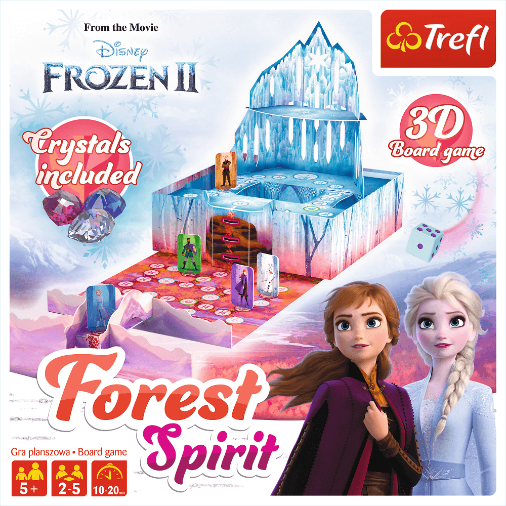 Joc Trefl Disney Frozen 2, Spiritul padurii cu accesorii 5 Joc Trefl Disney Frozen 2, Spiritul padurii cu accesorii - Image 4