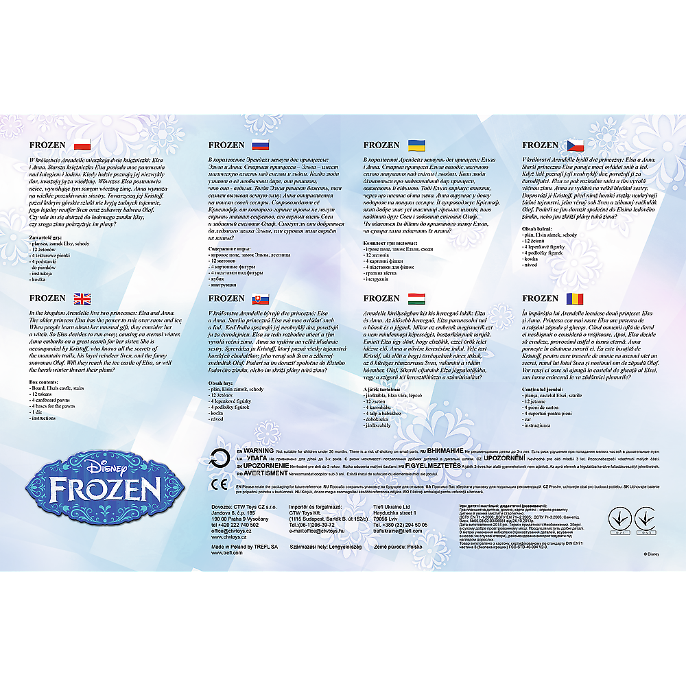 Joc Trefl Disney Frozen, Aventura in zapada 4 Joc Trefl Disney Frozen, Aventura in zapada - Image 3