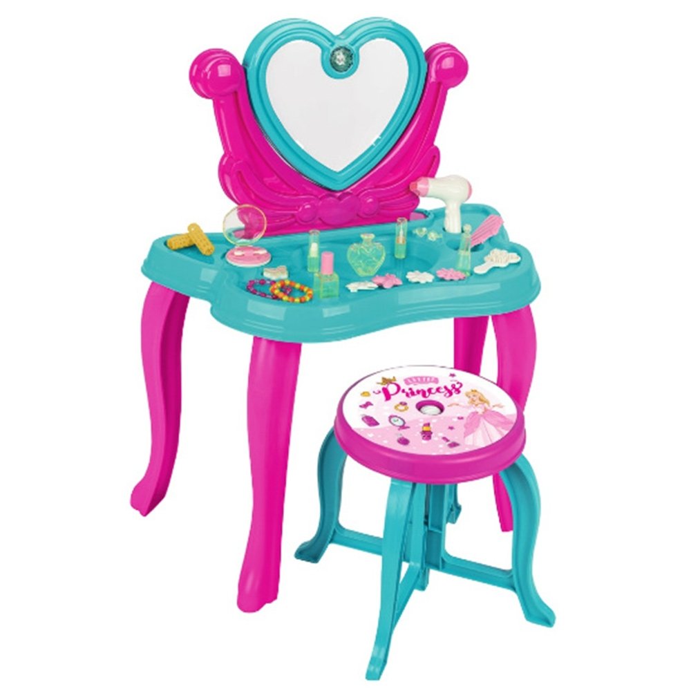 Jucarie Pilsan Masuta de machiaj Hearth turquoise 2 Jucarie Pilsan Masuta de machiaj Hearth turquoise