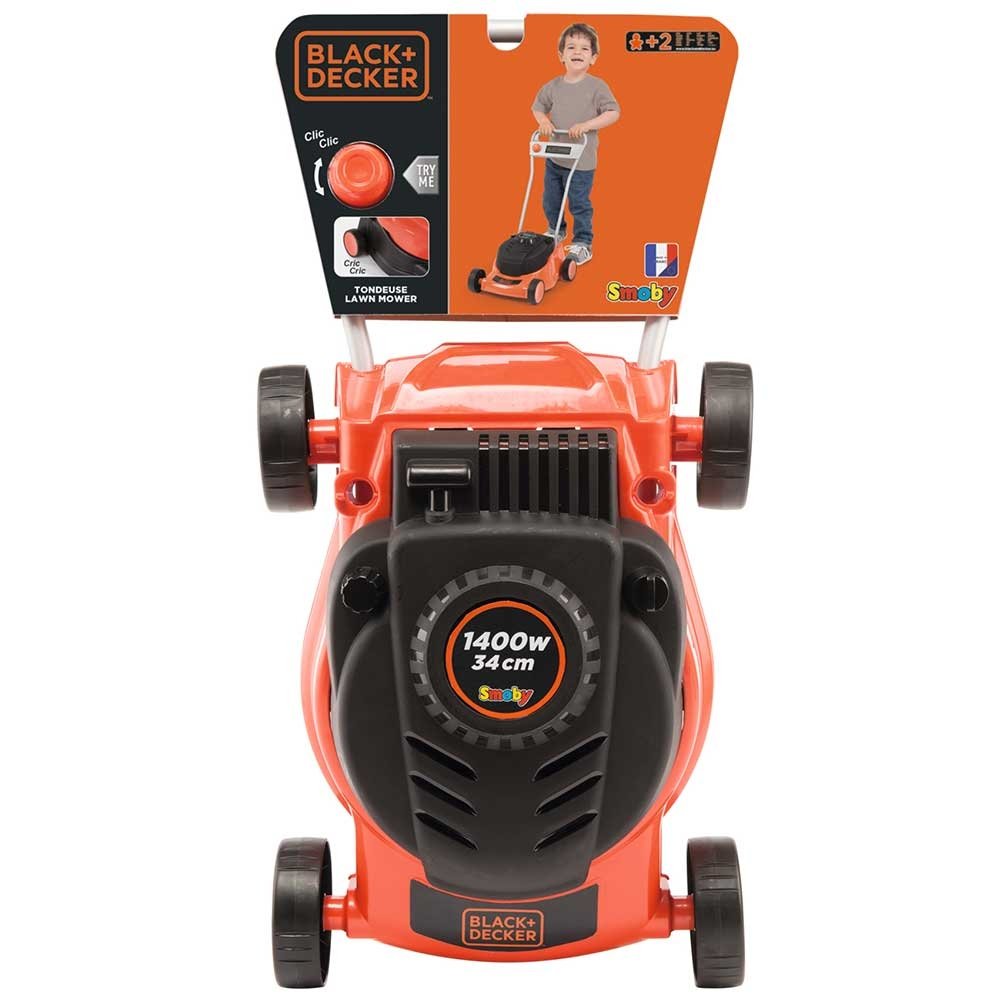Jucarie Smoby Masina de tuns iarba Black & Decker 6 Jucarie Smoby Masina de tuns iarba Black & Decker - Image 5