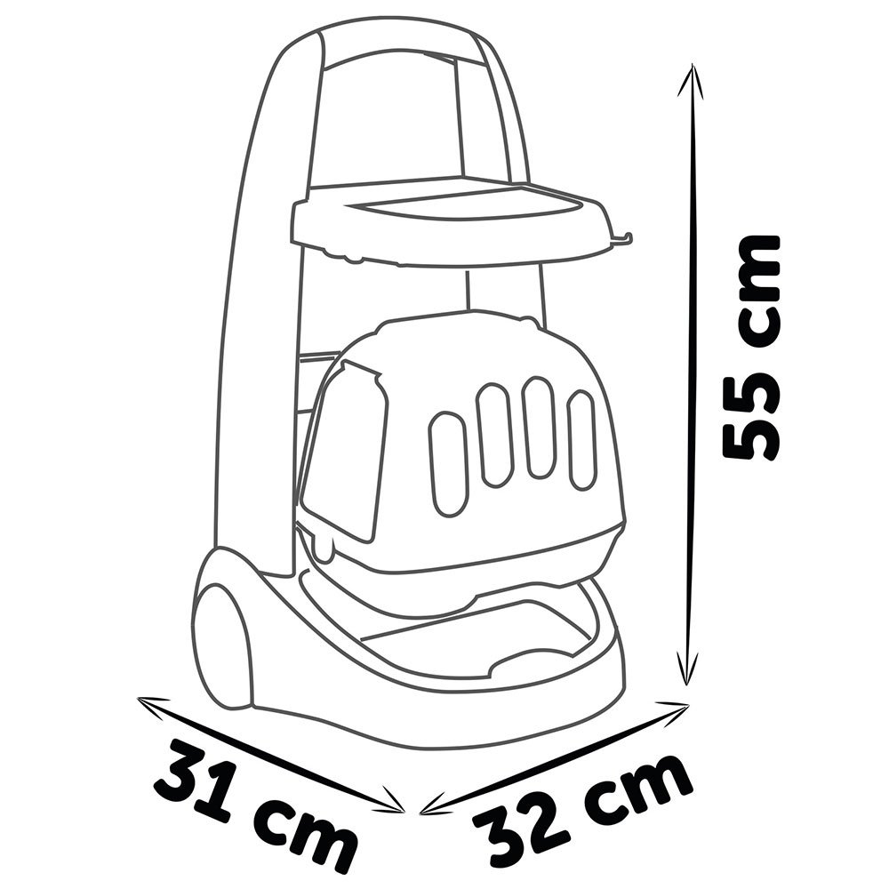 Jucarie Smoby Set veterinar cu carucior si pisica 5 Jucarie Smoby Set veterinar cu carucior si pisica - Image 4