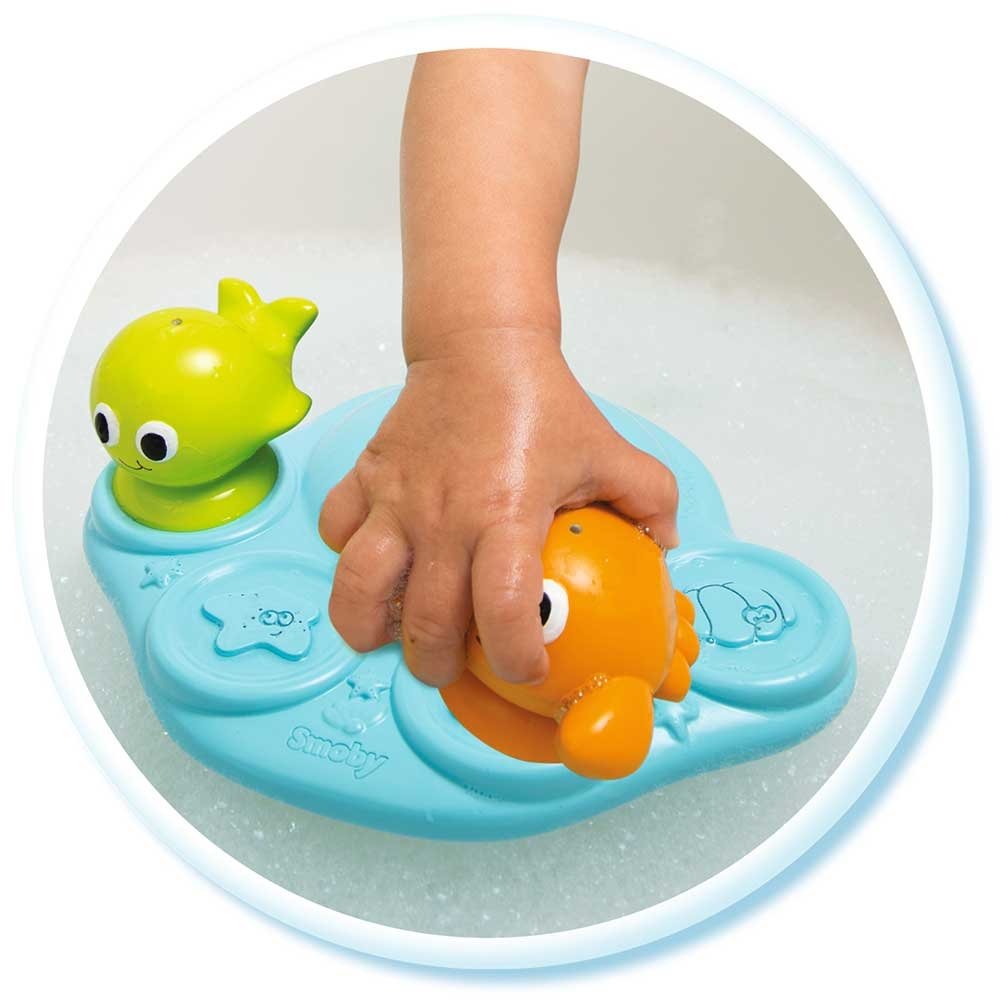 Jucarie de baie Smoby Insula Cotoons 6 Jucarie de baie Smoby Insula Cotoons - Image 5