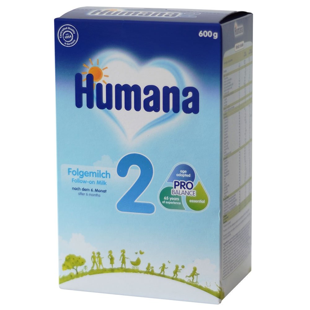 Lapte praf Humana 2 de la 6 luni 600 g 2 Lapte praf Humana 2 de la 6 luni 600 g