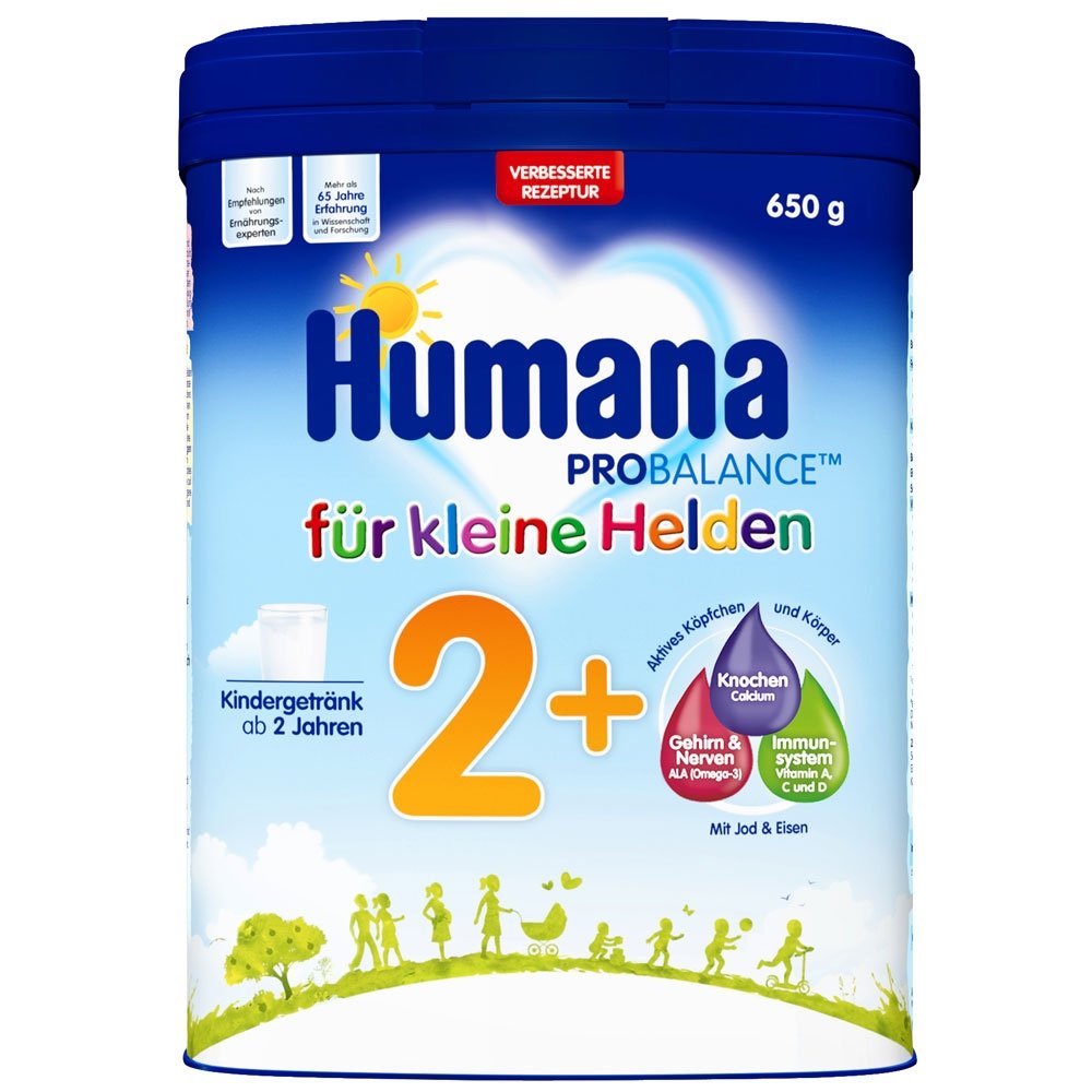 Lapte praf Humana Kindergetrank 2+ de la 2 ani 650 g 2 Lapte praf Humana Kindergetrank 2+ de la 2 ani 650 g