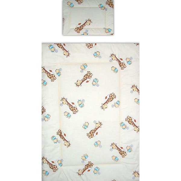 Lenjerie patut Hubners Girafa 5 piese crem 4 Lenjerie patut Hubners Girafa 5 piese crem - Image 3