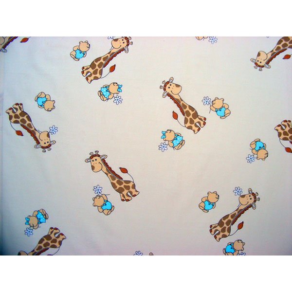 Lenjerie patut Hubners Girafa 5 piese crem 3 Lenjerie patut Hubners Girafa 5 piese crem - Image 2