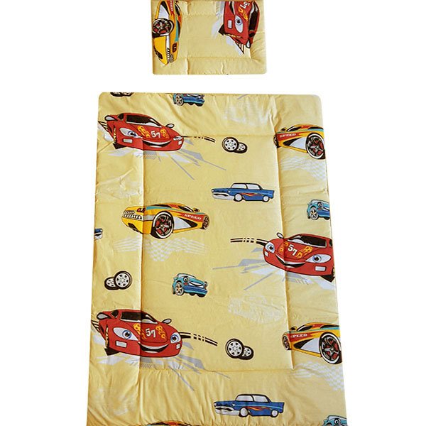 Lenjerie patut Hubners Masinute 4 piese crem 4 Lenjerie patut Hubners Masinute 4 piese crem - Image 3