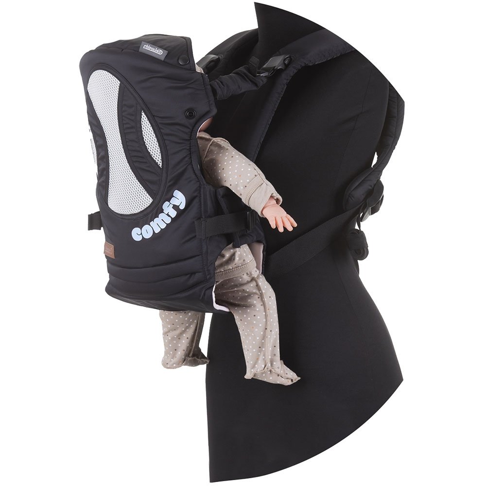 Marsupiu Chipolino Comfy black blue 2 Marsupiu Chipolino Comfy black blue