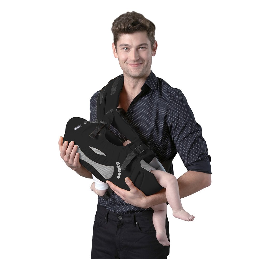 Marsupiu Chipolino Comfy black grey 5 Marsupiu Chipolino Comfy black grey - Image 4