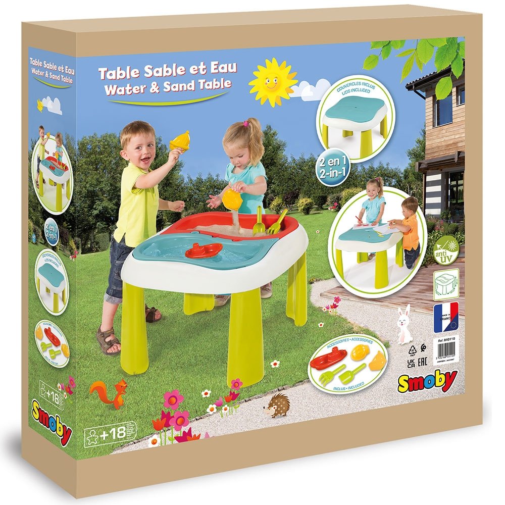 Masa de joaca Smoby Water and Sand 2 in 1 8 Masa de joaca Smoby Water and Sand 2 in 1 - Image 7
