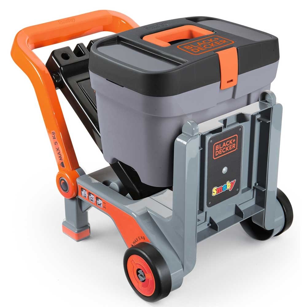 Masa de lucru Smoby Black & Decker 3 in 1 cu trusa de accesorii 4 Masa de lucru Smoby Black & Decker 3 in 1 cu trusa de accesorii - Image 3