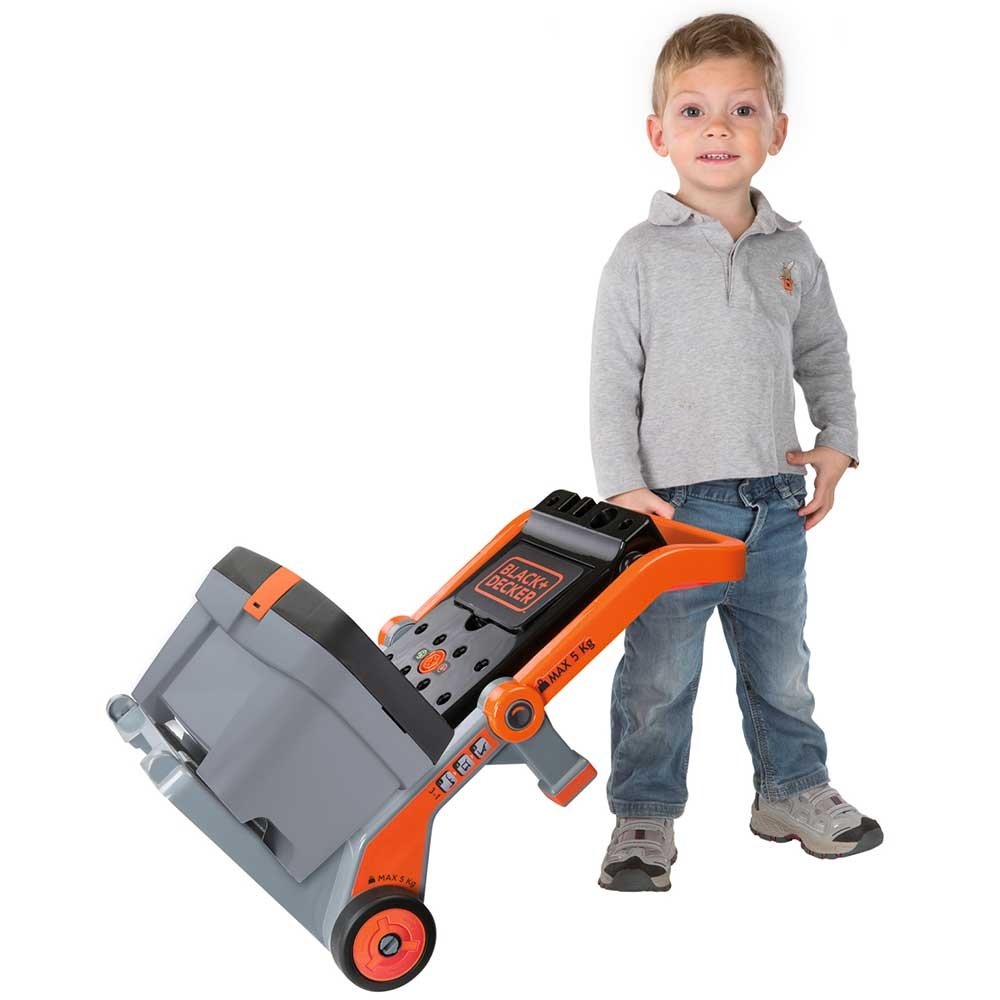 Masa de lucru Smoby Black & Decker 3 in 1 cu trusa de accesorii 6 Masa de lucru Smoby Black & Decker 3 in 1 cu trusa de accesorii - Image 5