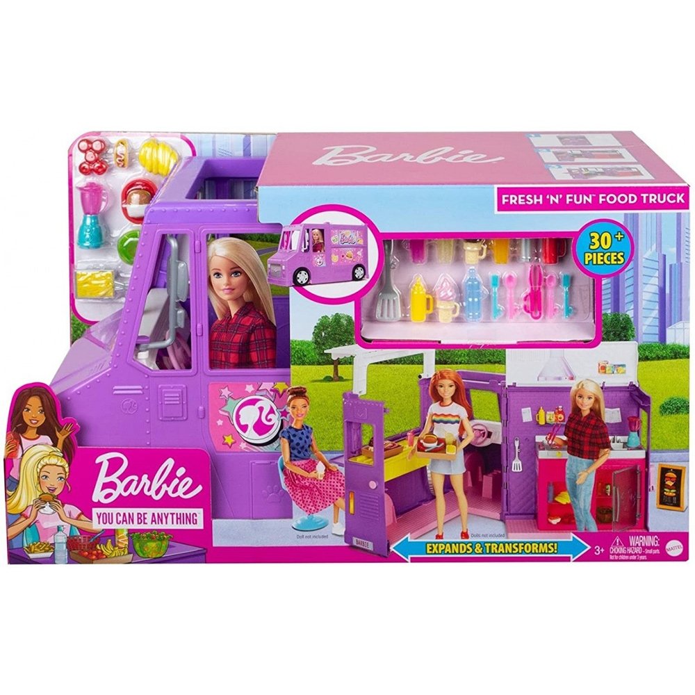 Masina Barbie by Mattel Rulota cu mancare si accesorii 7 Masina Barbie by Mattel Rulota cu mancare si accesorii - Image 6