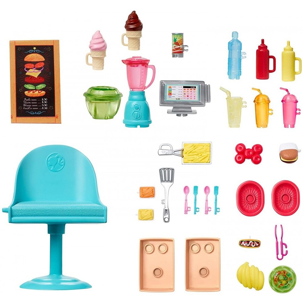 Masina Barbie by Mattel Rulota cu mancare si accesorii 4 Masina Barbie by Mattel Rulota cu mancare si accesorii - Image 3