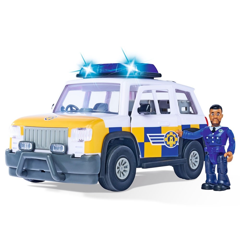 Masina de politie Simba Fireman Sam Police Car cu figurina Malcolm si accesorii 3 Masina de politie Simba Fireman Sam Police Car cu figurina Malcolm si accesorii - Image 2