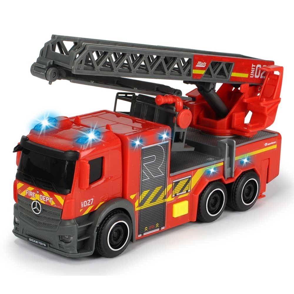 Masina de pompieri Dickie Toys Mercedes-Benz City Fire Ladder 2 Masina de pompieri Dickie Toys Mercedes-Benz City Fire Ladder