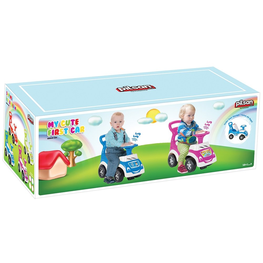 Masinuta Pilsan My Cute First Car pink 4 Masinuta Pilsan My Cute First Car pink - Image 3