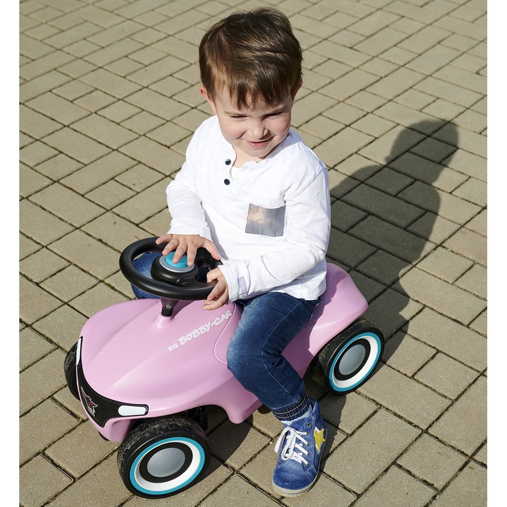 Masinuta de impins Big Bobby Car Neo rose 5 Masinuta de impins Big Bobby Car Neo rose - Image 4