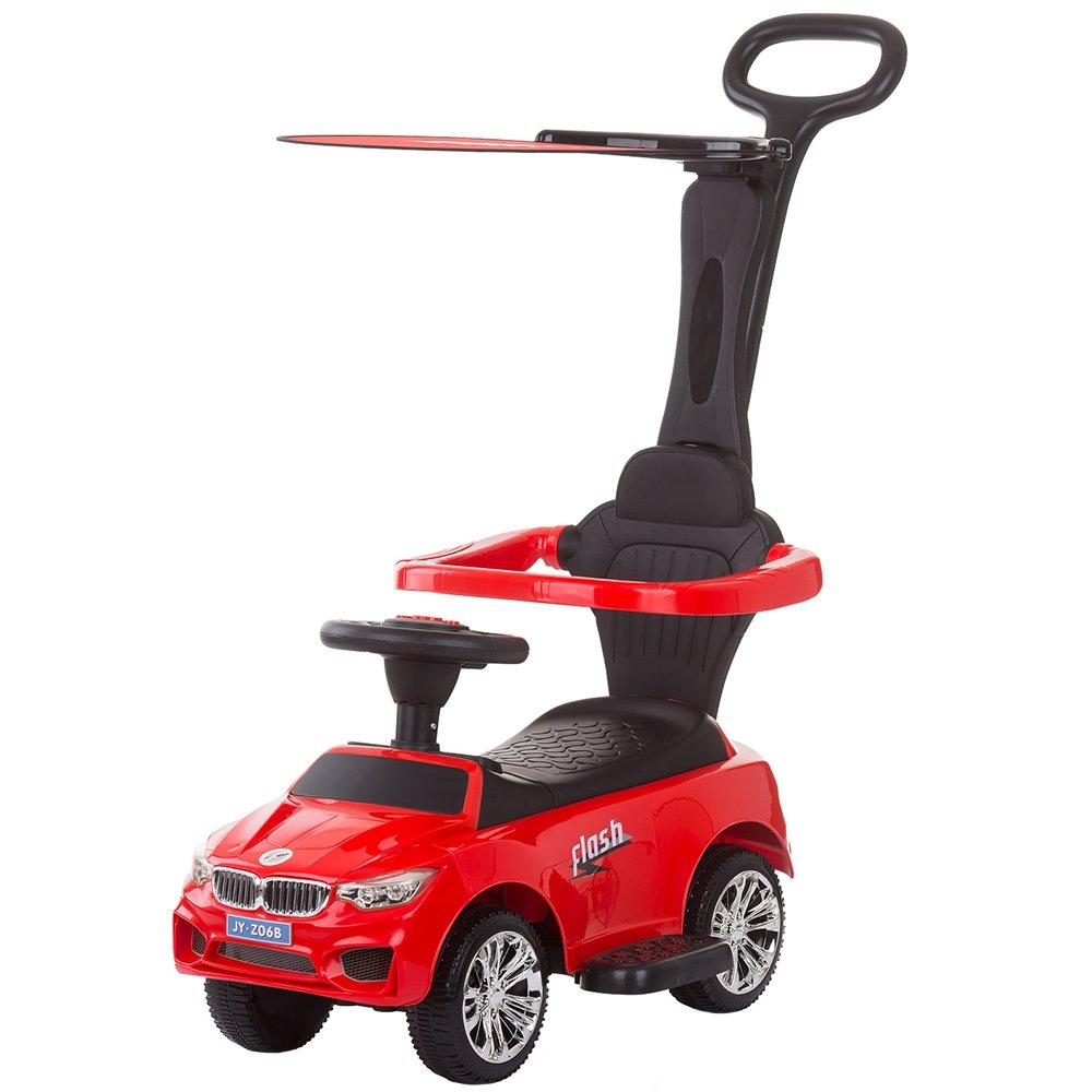 Masinuta de impins Chipolino Flash red cu maner si copertina 2 Masinuta de impins Chipolino Flash red cu maner si copertina