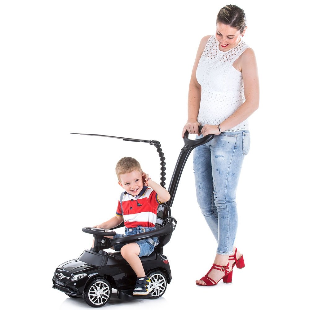 Masinuta de impins Chipolino Mercedes AMG GLE 63 Coupe black cu maner si copertina 3 Masinuta de impins Chipolino Mercedes AMG GLE 63 Coupe black cu maner si copertina - Image 2