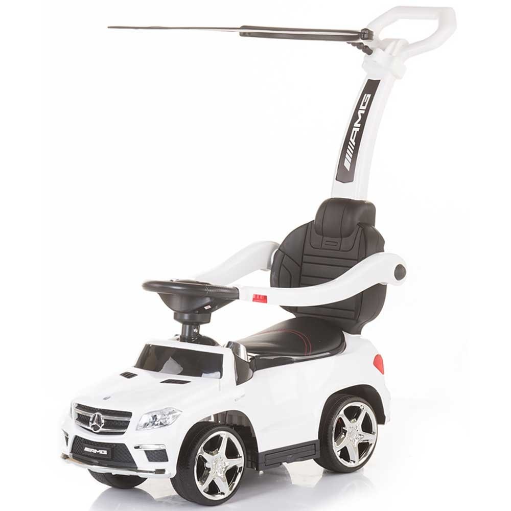 Masinuta de impins cu copertina Chipolino Mercedes Benz GL63 AMG white 2 Masinuta de impins cu copertina Chipolino Mercedes Benz GL63 AMG white