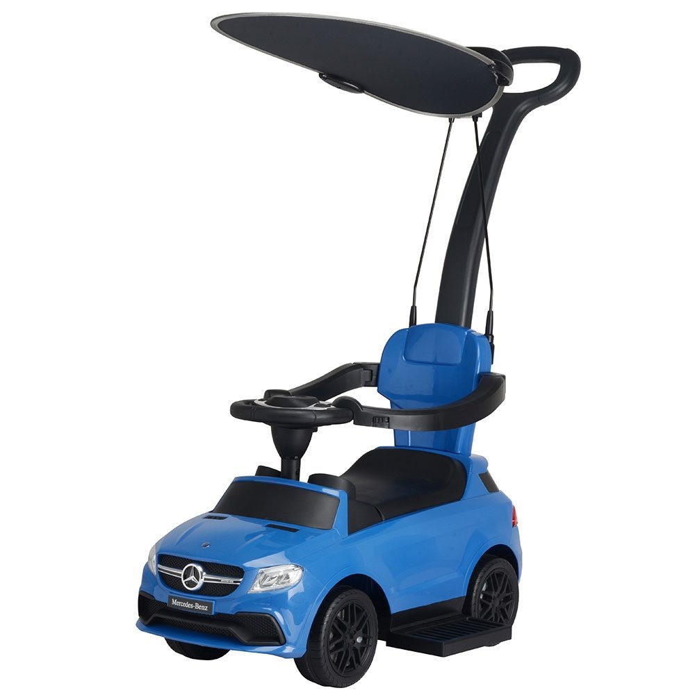 Masinuta de impins cu maner si copertina Chipolino Mercedes AMG GLE 63 blue 2 Masinuta de impins cu maner si copertina Chipolino Mercedes AMG GLE 63 blue