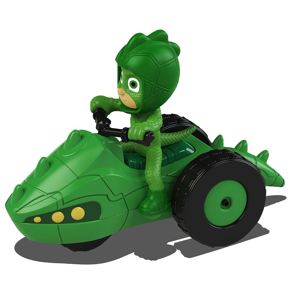 Motocicleta Dickie Toys Eroi in Pijama Moon Rover cu figurina Gekko 2 Motocicleta Dickie Toys Eroi in Pijama Moon Rover cu figurina Gekko