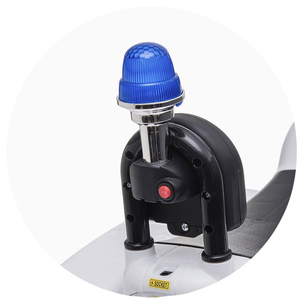 Motocicleta electrica Chipolino Police white 9 Motocicleta electrica Chipolino Police white - Image 8