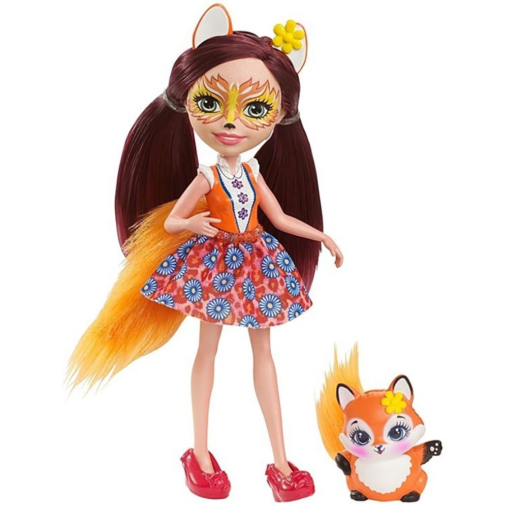 Papusa Enchantimals by Mattel Felicity Fox cu figurina 2 Papusa Enchantimals by Mattel Felicity Fox cu figurina