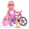Papusa Simba Evi Love 12 cm Holiday Bike cu bicicleta si catelus 11 Papusa Simba Evi Love 12 cm Holiday Bike cu bicicleta si catelus I Best Buy Babys