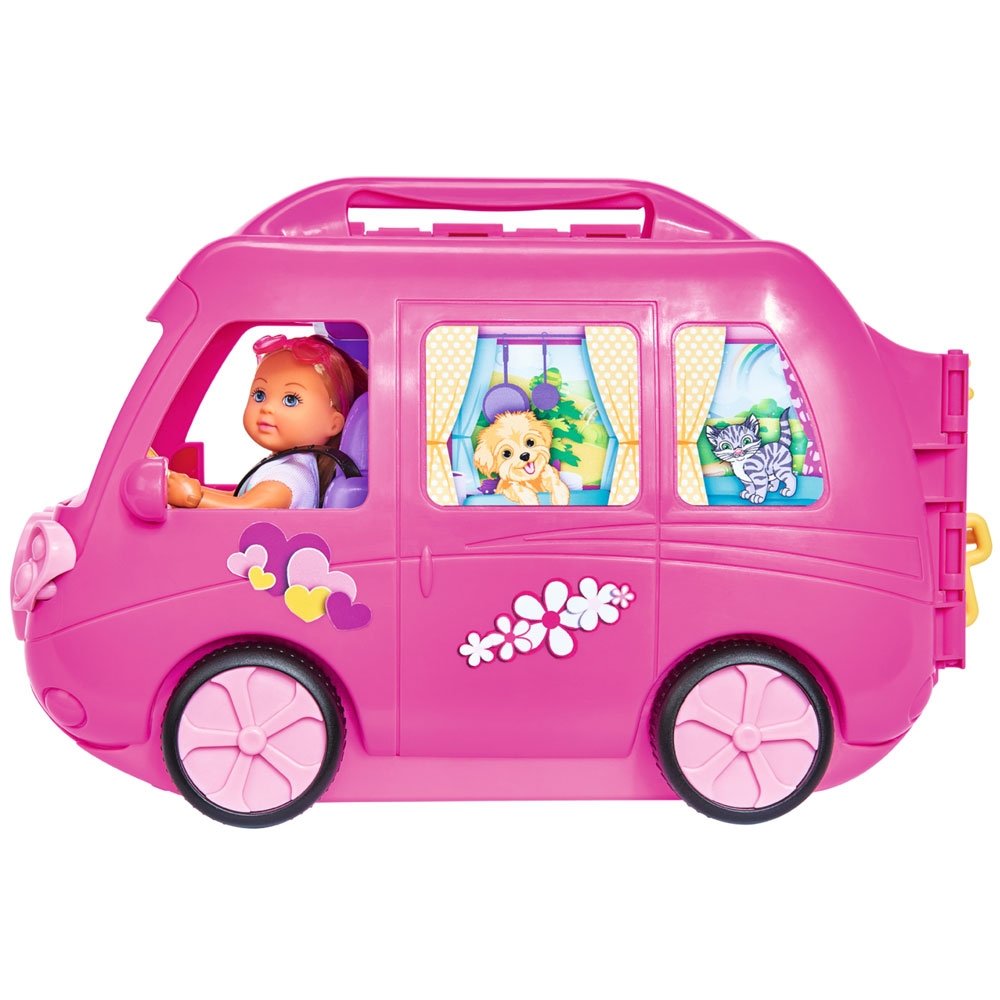 Papusa Simba Evi Love 12 cm Holiday Camper cu rulota si accesorii 4 Papusa Simba Evi Love 12 cm Holiday Camper cu rulota si accesorii - Image 3