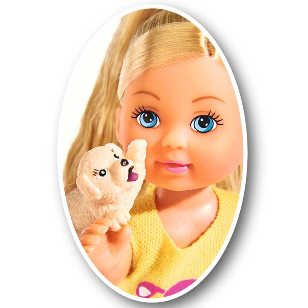 Papusa Simba Evi Love Puppy Love papusa 12 cm cu 3 catelusi si accesorii 6 Papusa Simba Evi Love Puppy Love papusa 12 cm cu 3 catelusi si accesorii - Image 5