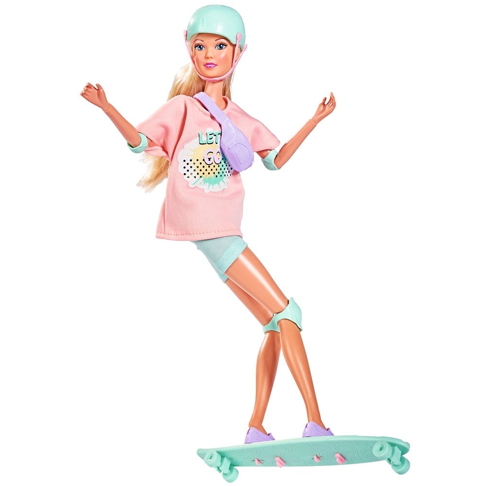 Papusa Simba Steffi Love Longboard Girl 29 cm cu accesorii 3 Papusa Simba Steffi Love Longboard Girl 29 cm cu accesorii - Image 2