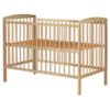 Patut copii din lemn Hubners Anzel 120x60 cm natur I Best Buy Babys