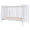 Patut copii din lemn Hubners Laura 120x60 cm alb I Best Buy Babys