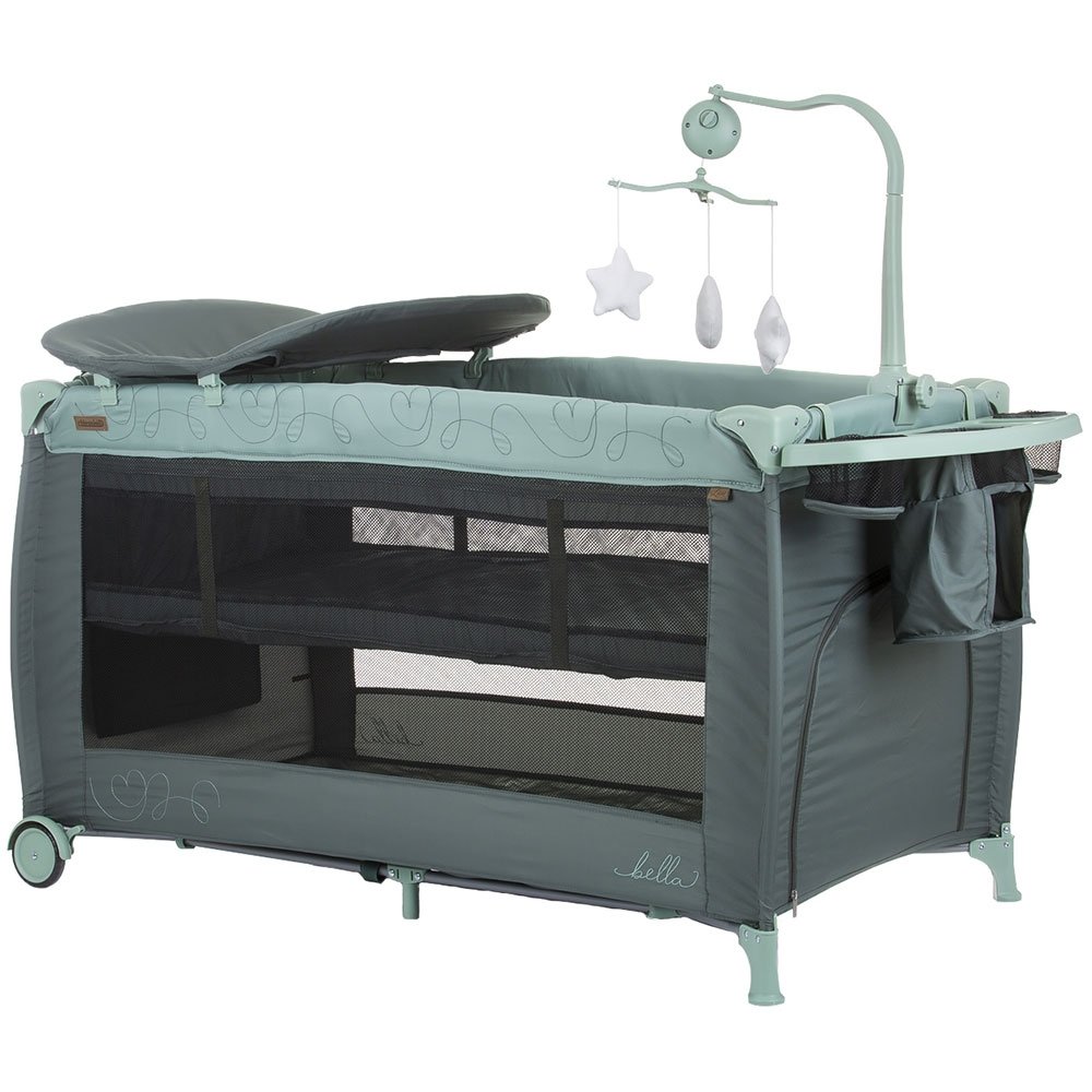 Patut pliabil Chipolino Bella aloe 2 Patut pliabil Chipolino Bella aloe