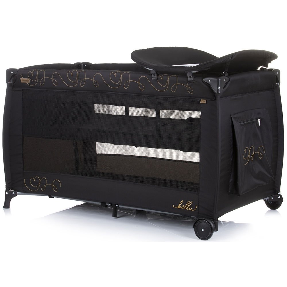 Patut pliabil Chipolino Bella ebony 3 Patut pliabil Chipolino Bella ebony - Image 2