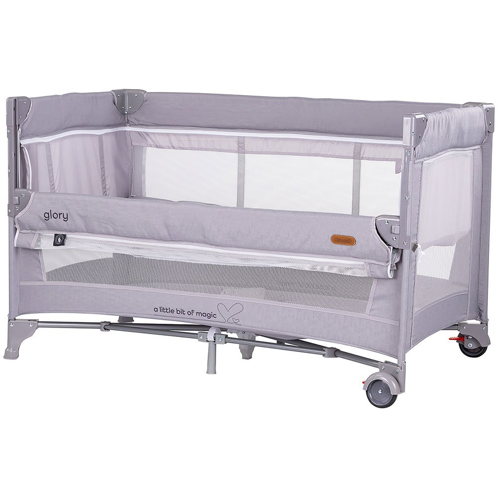 Patut pliabil Chipolino Glory cu laterala culisanta cloud 2 Patut pliabil Chipolino Glory cu laterala culisanta cloud