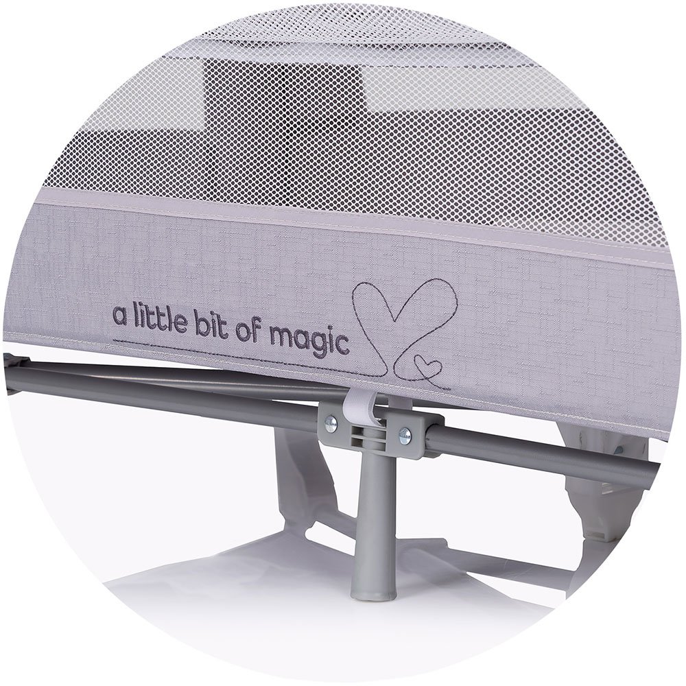 Patut pliabil Chipolino Glory cu laterala culisanta cloud 6 Patut pliabil Chipolino Glory cu laterala culisanta cloud - Image 5