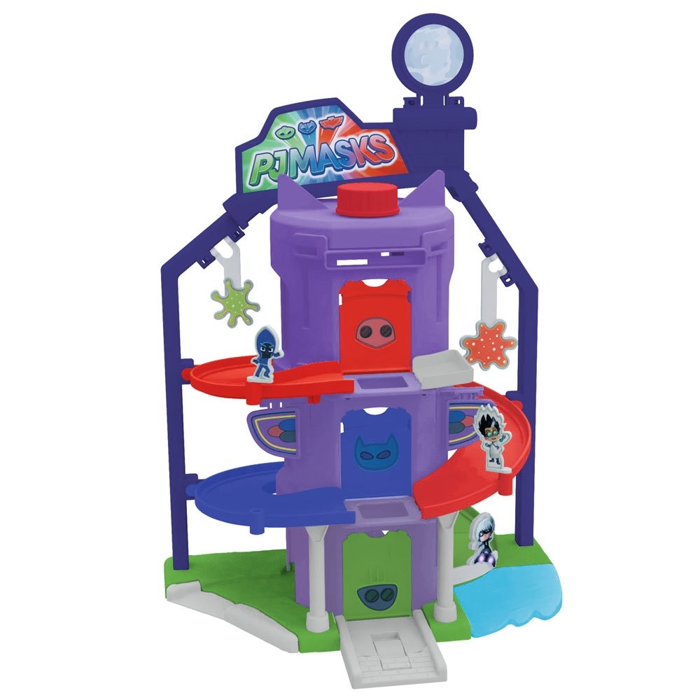 Pista de masini Dickie Toys Eroi in Pijama Team Headquarter cu 1 masinuta si 1 figurina 2 Pista de masini Dickie Toys Eroi in Pijama Team Headquarter cu 1 masinuta si 1 figurina